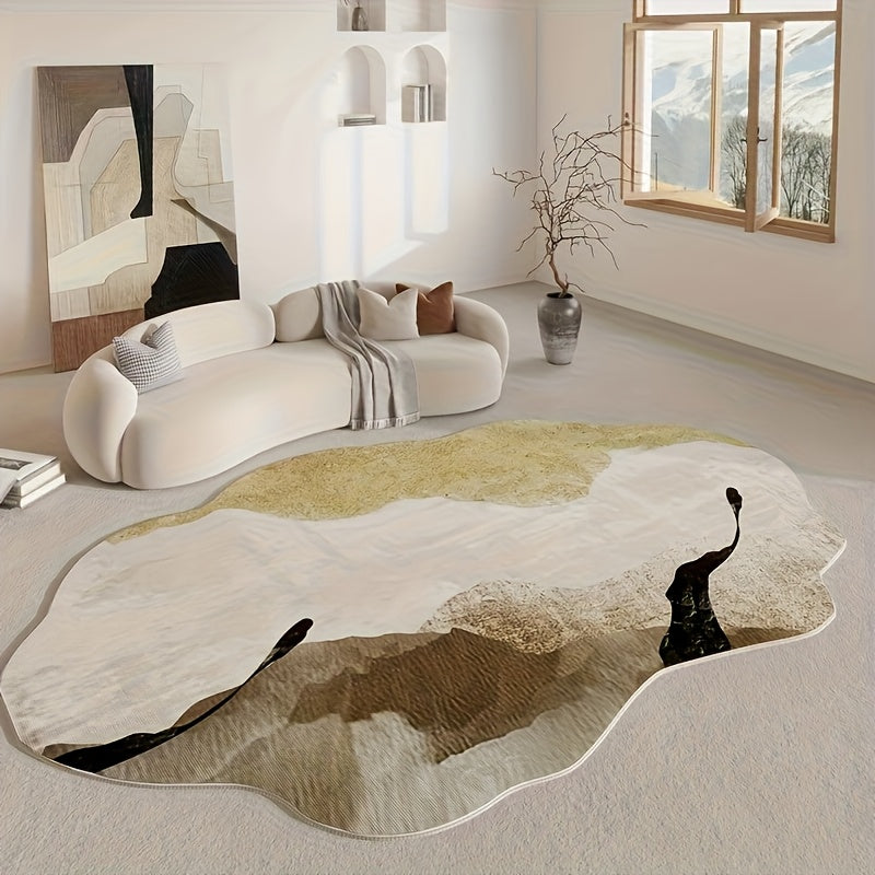 CREAM IRREGULAR 10 RUG view 3