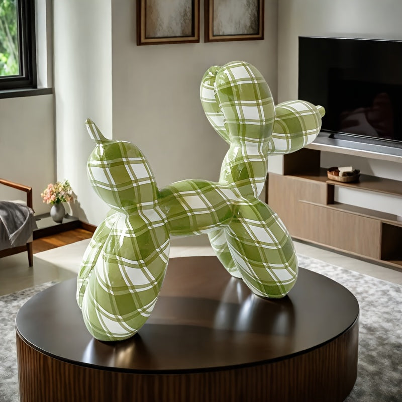 Tnessential Bohemian Style Mischievous Little Dog Statue 3D Decor