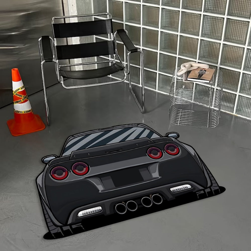 BLACK 5 RUG view 5