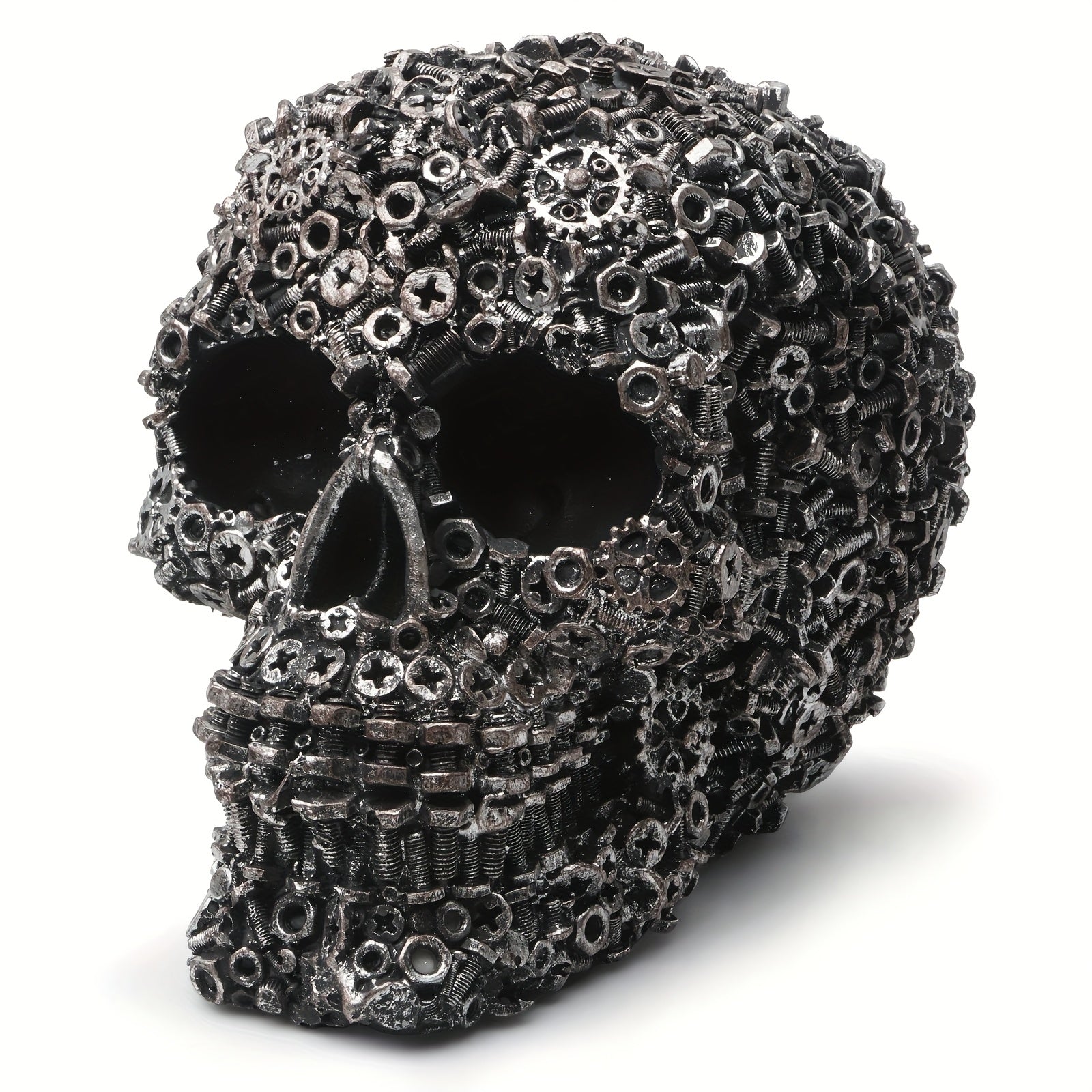 Tnessential Steampunk Gear Skull Decor 3D Decor