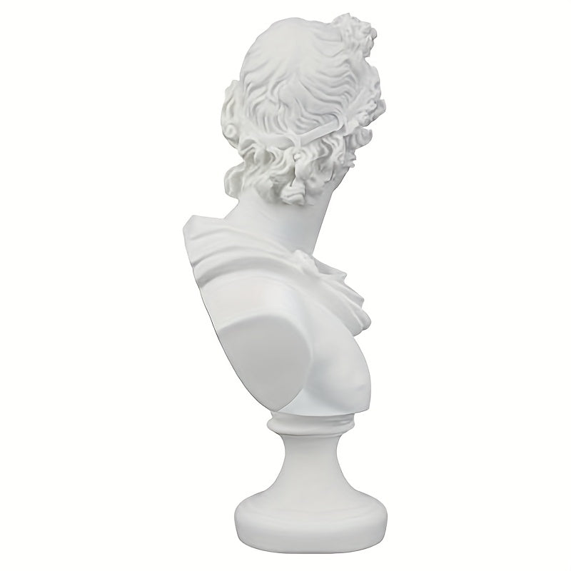 Tnessential Apollo Bust Greek and Roman Mythology God of Sunlight 15.24 3D Decor