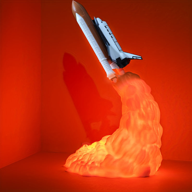 Tnessential Creative Rocket Nightlight 3D Decor