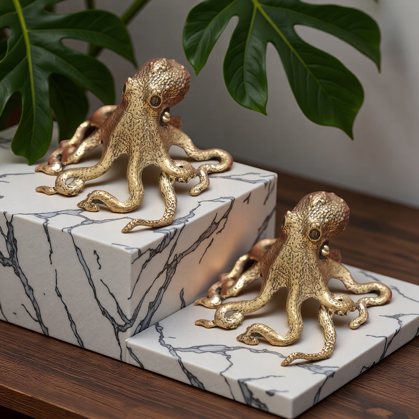 Tnessential Octopus Ornaments Collectible Figurines 3D Decor