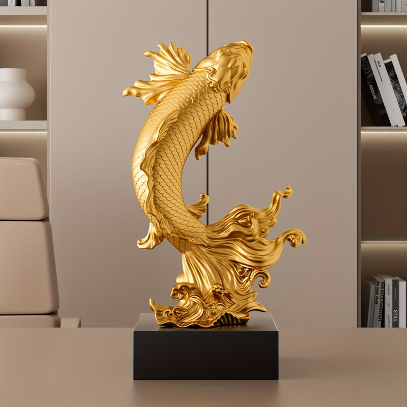 Tnessential Creative Arowana Sculpture Ornament 3D Decor