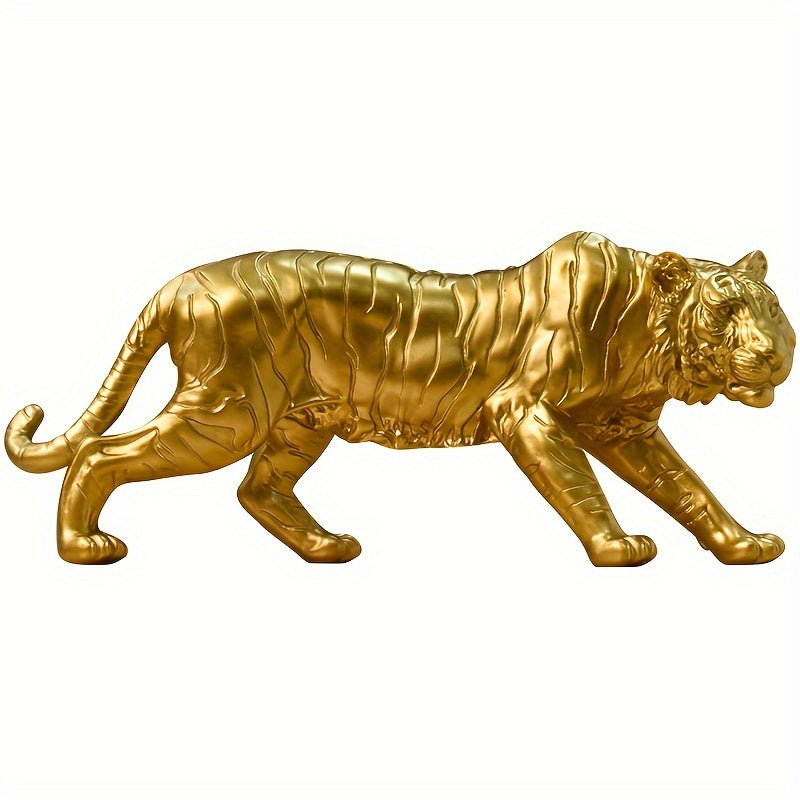 Tnessential Resin Tiger Home Statue Ornament 3D Decor