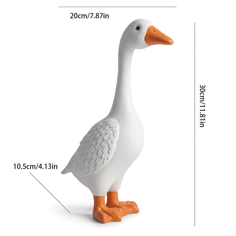 Tnessential Outdoor Goose Garden Statue 3D Decor