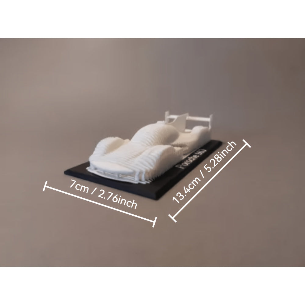 Tnessential Layered Artistic Design Sculpture of a Racing Car 3D Decor