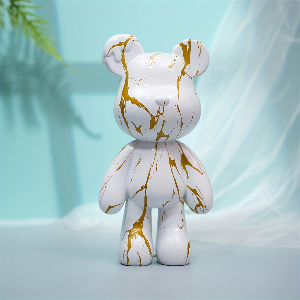 Tnessential Bear Decorative Resin Sculpture Statue 3D Decor
