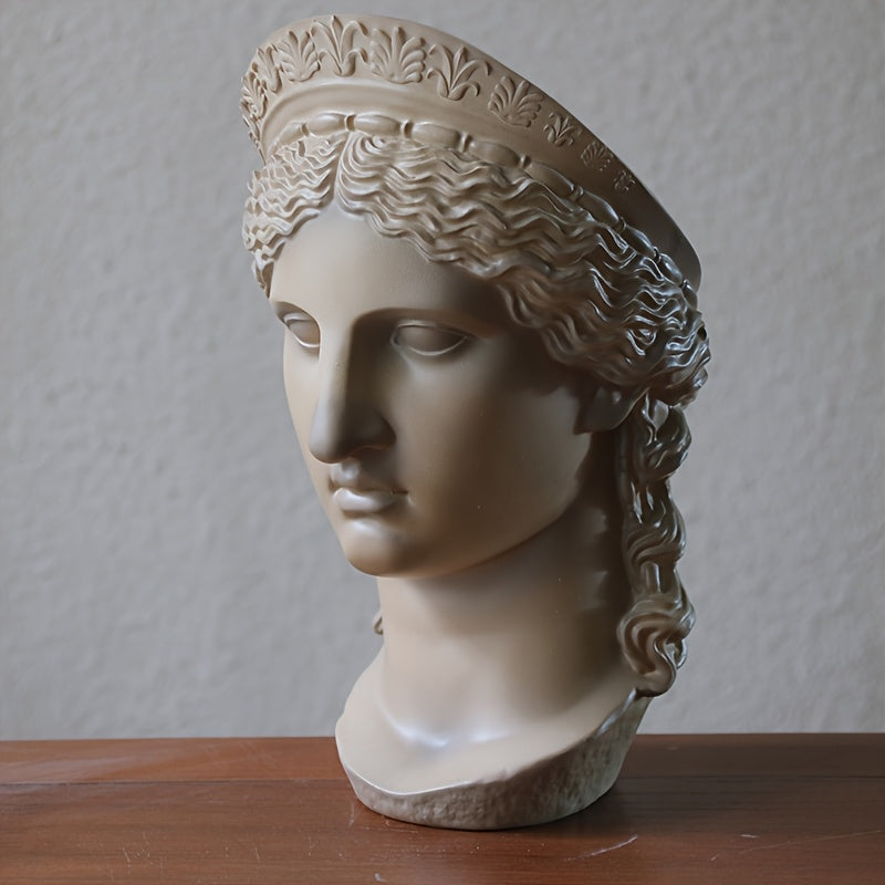 Tnessential Large Hera Head Sculpture 3D Decor