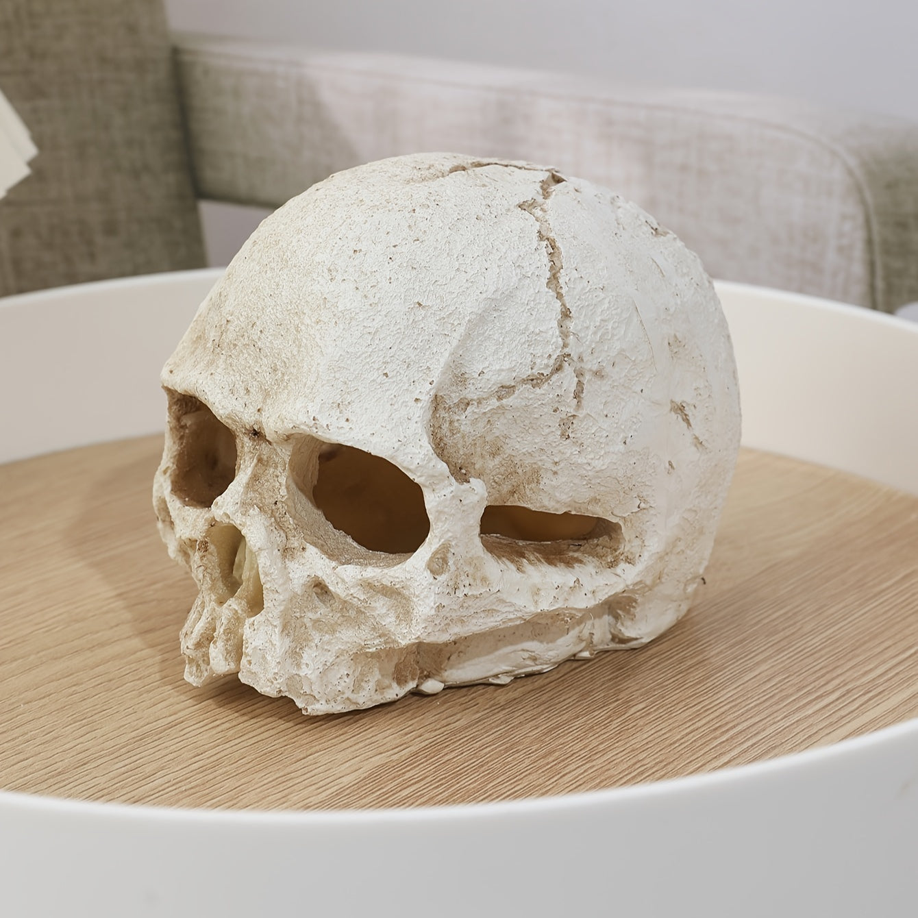 Tnessential Resin Skull Decorative Ornament 3D Decor