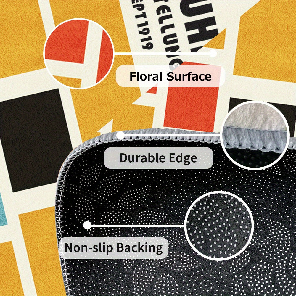 COLOR BLOCK RUG view 7