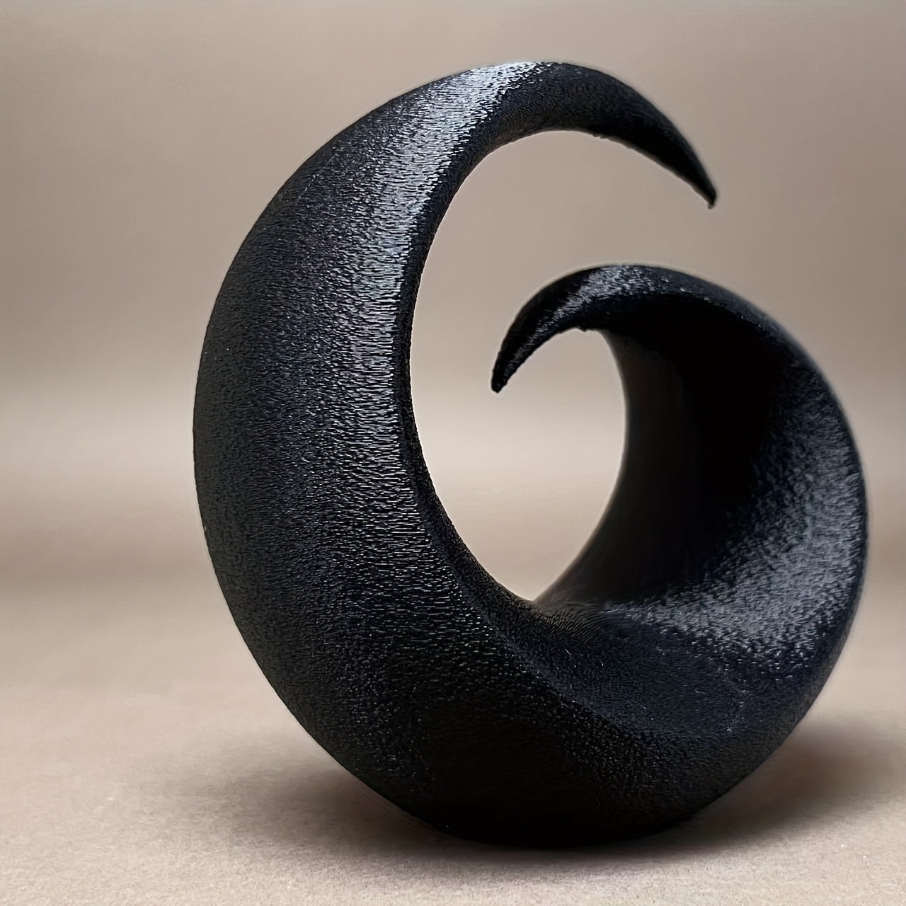 Tnessential Statues\u002f1pc-3d Printed Eternal Flowing Sculpture 3D Decor