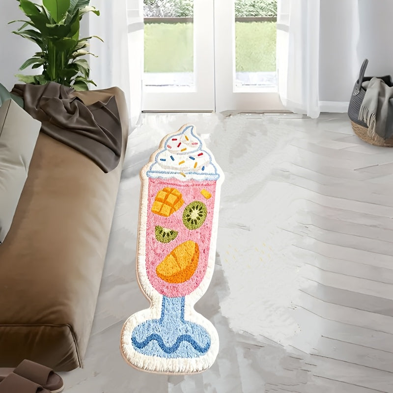 CREAM ICE CREAM RUG view 3