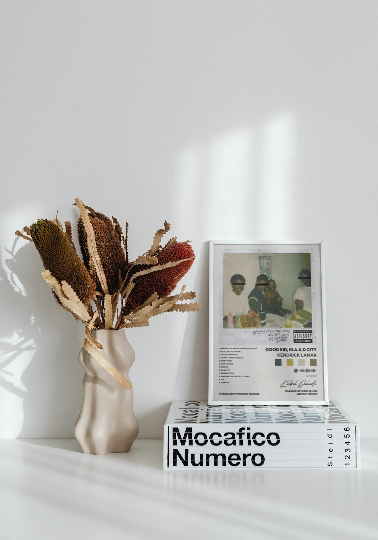 KENDRICK LAMAR "GOOD KID MAAD CITY" CANVAS POSTER