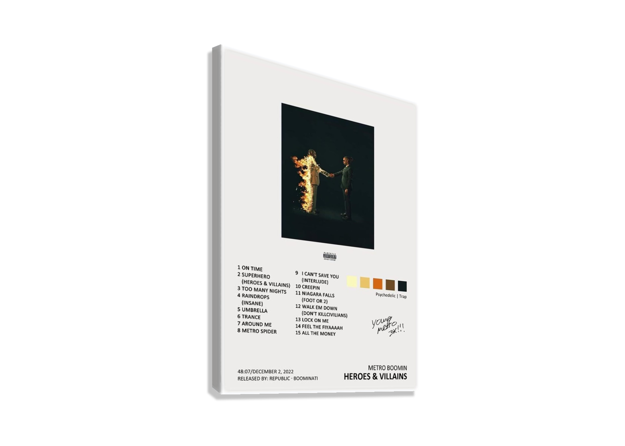 METRO BOOMIN "HERO'S AND VILLIAN'S"