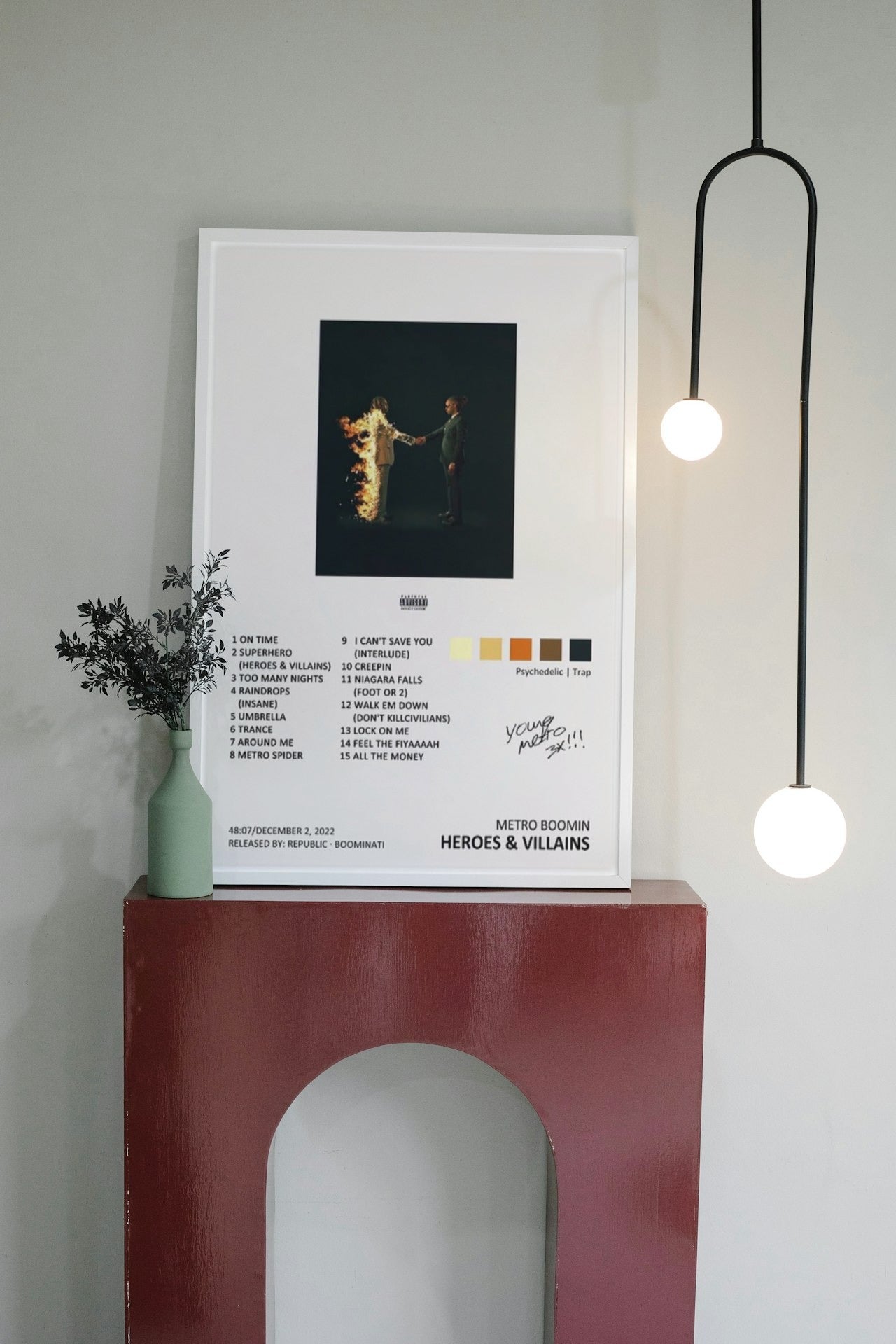 METRO BOOMIN "HERO'S AND VILLIAN'S"