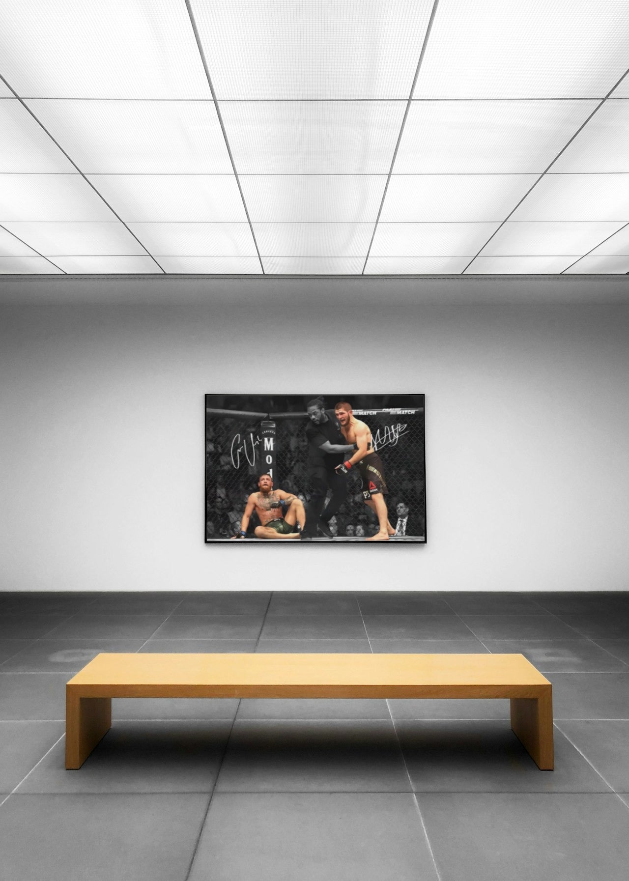 KHABIB X CONOR CANVAS POSTER