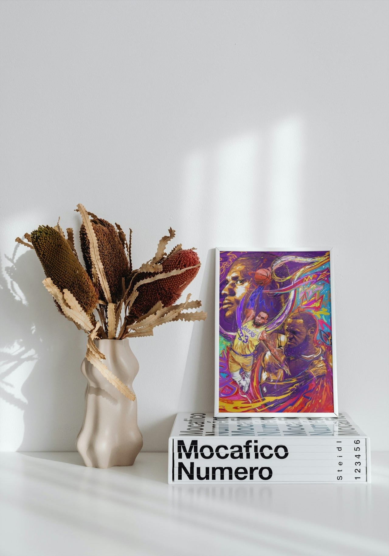 LEBRON JAMES CANVAS POSTER