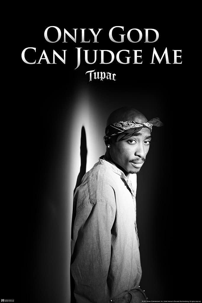 TUPAC SHAKUR CANVAS POSTER MOTIVTIONAL