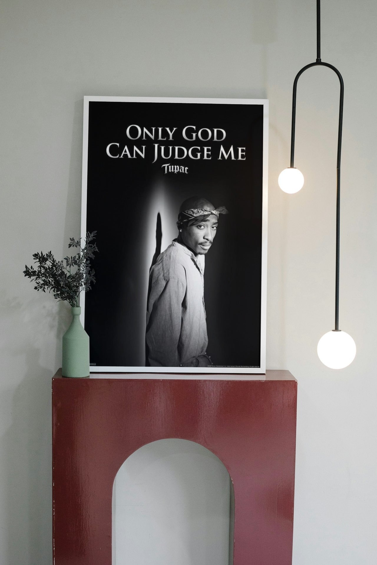 TUPAC SHAKUR CANVAS POSTER MOTIVTIONAL