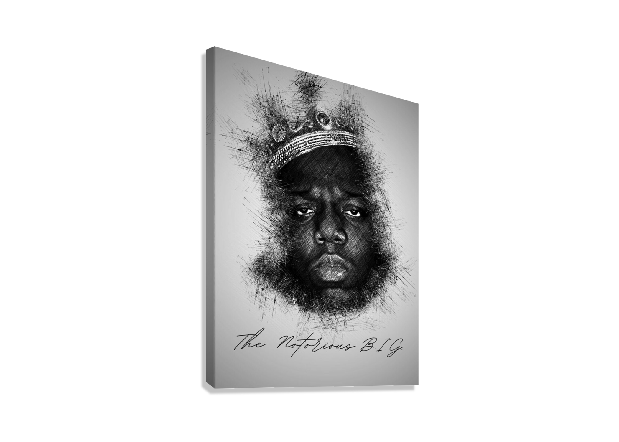 THE NOTORIOUS B.I.G CANVAS POSTER