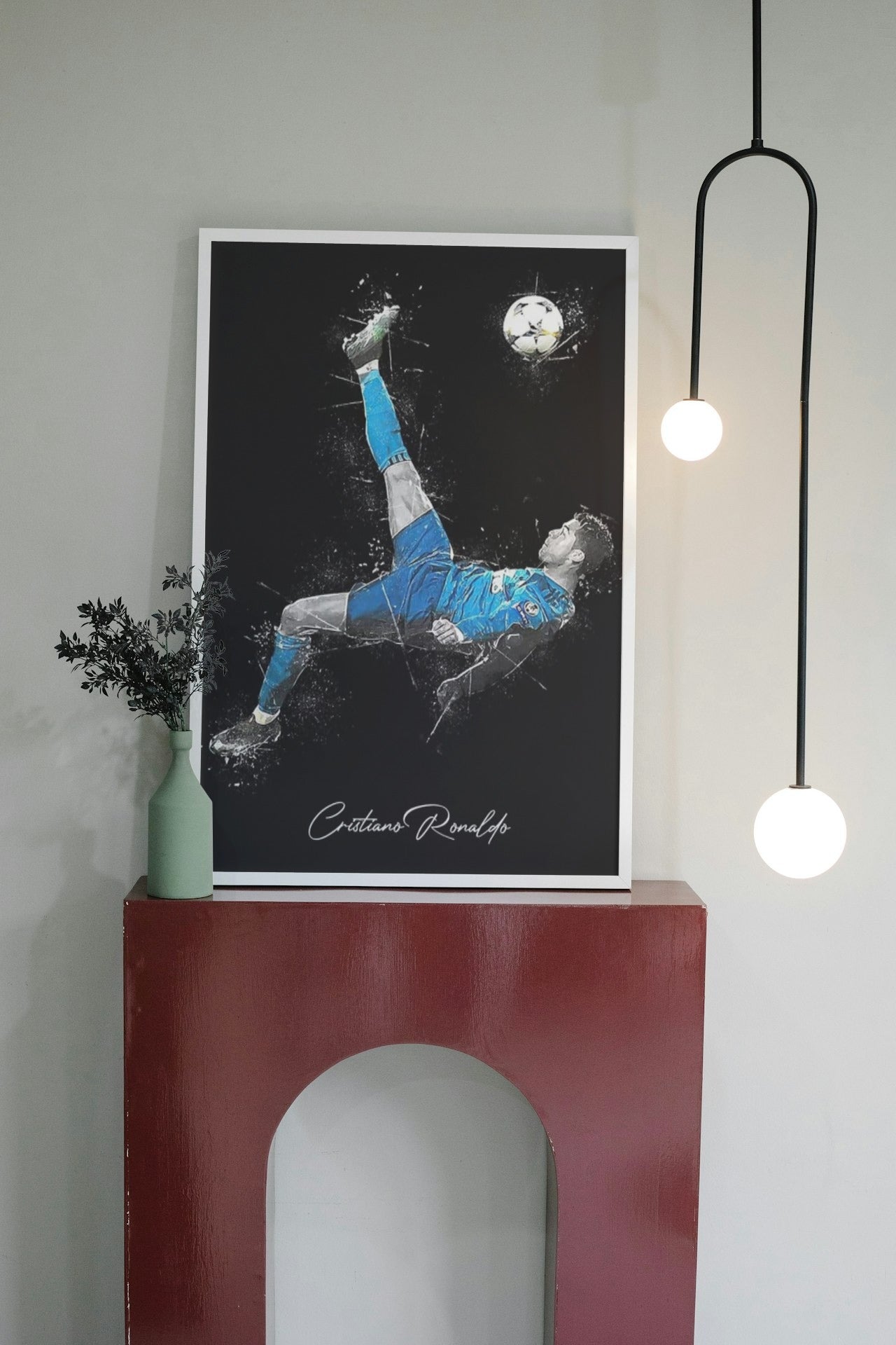 CRISTIANO RONALDO CANVAS POSTER