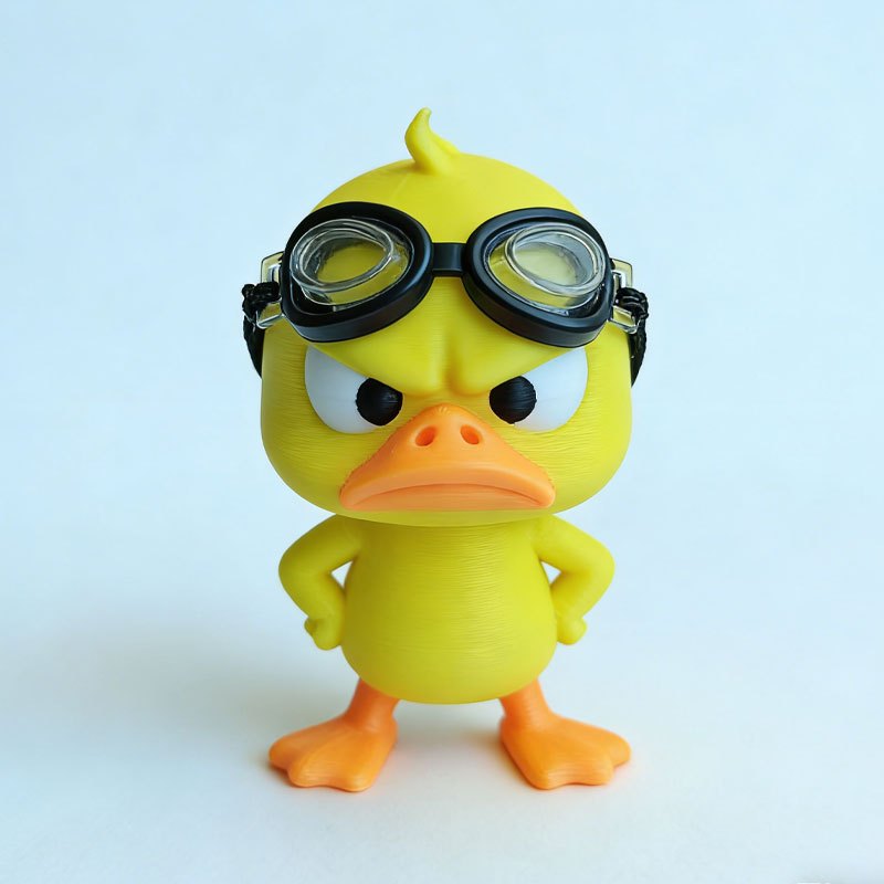 Tnessential Swimming Champion Duck Ornament: Multiple Decorative 3D Decor