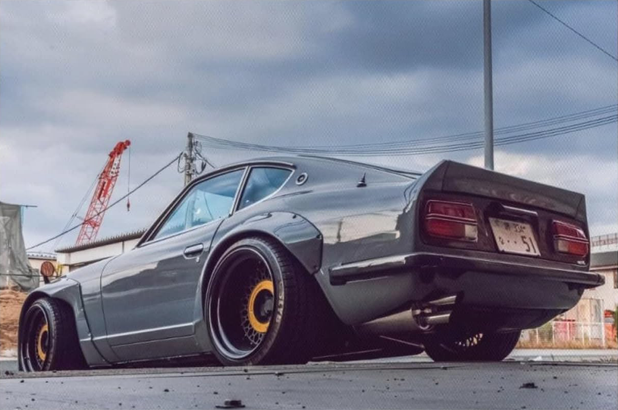 CLASSIC DATSUN 240Z CANVAS POSTER