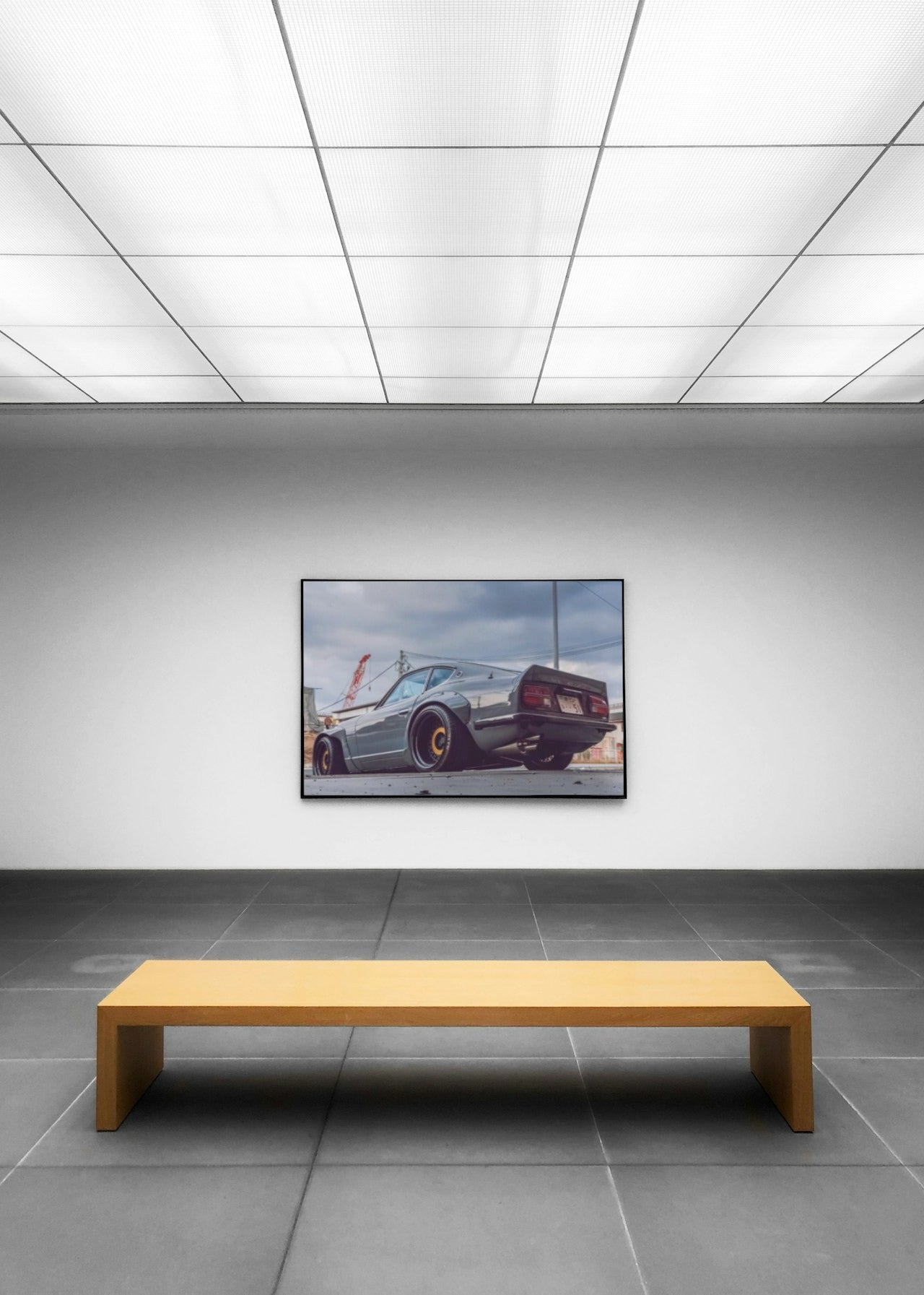 CLASSIC DATSUN 240Z CANVAS POSTER