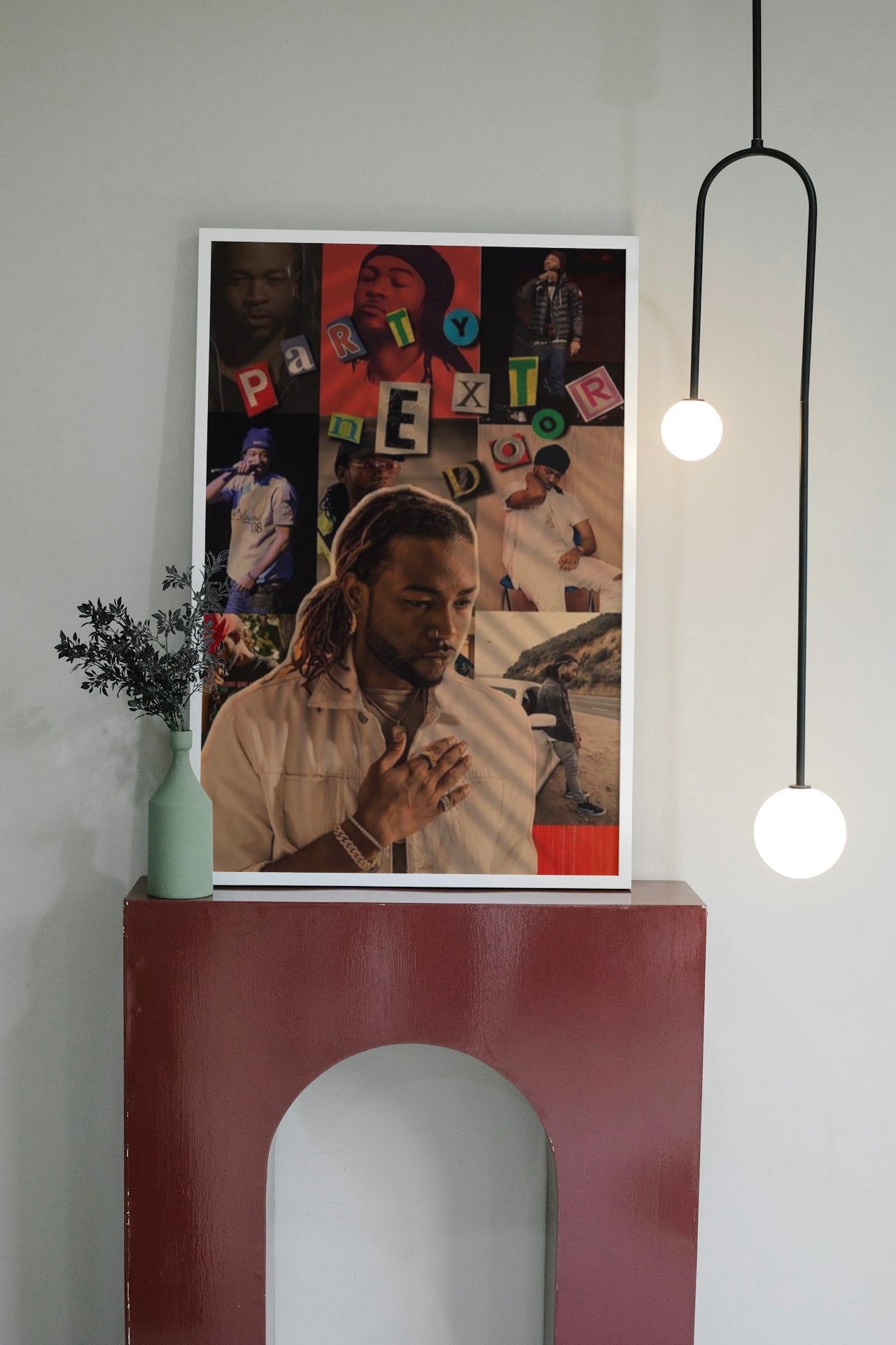 PARTY NEXT DOOR CANVAS POSTER