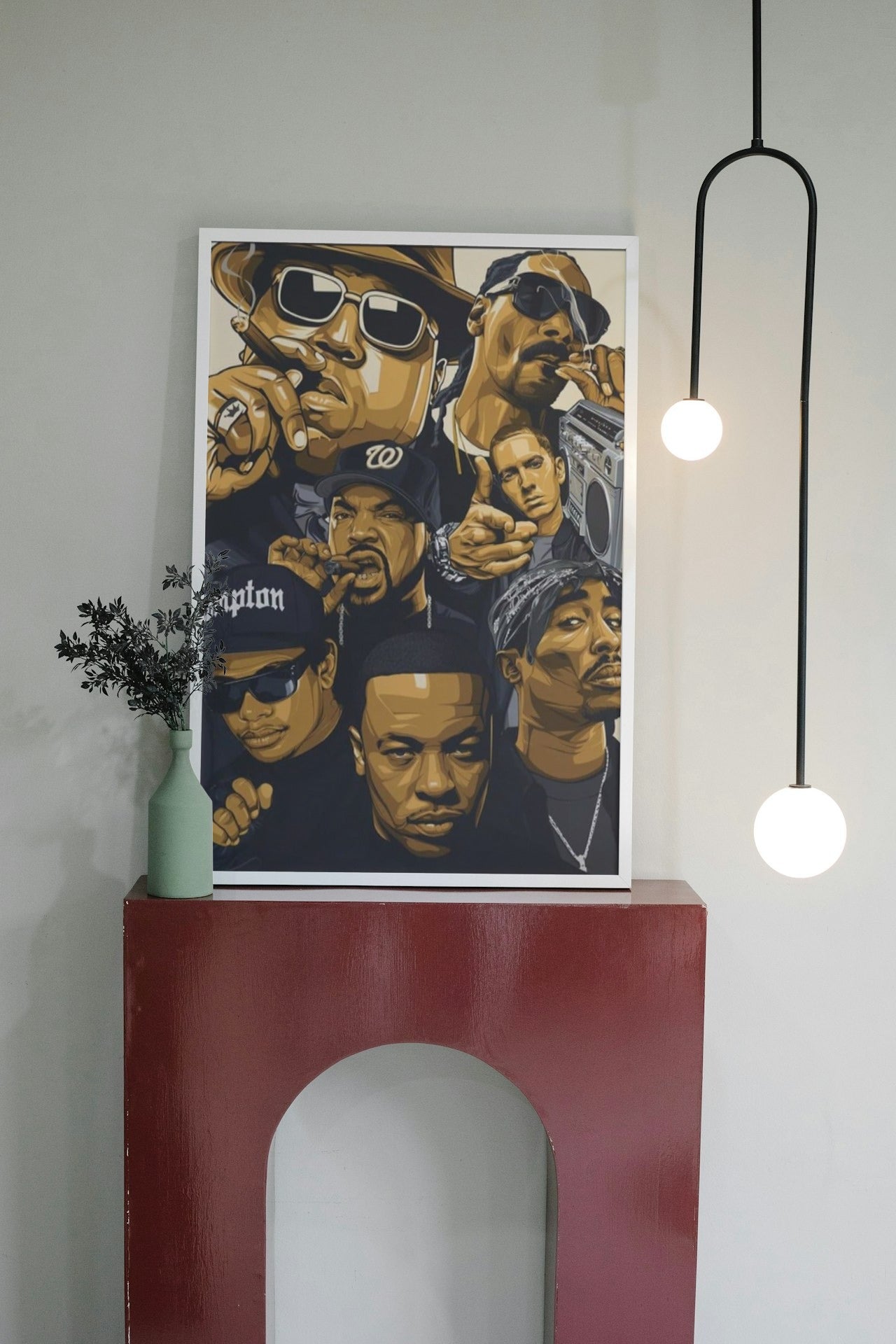 90'S RAP CANVAS POSTER