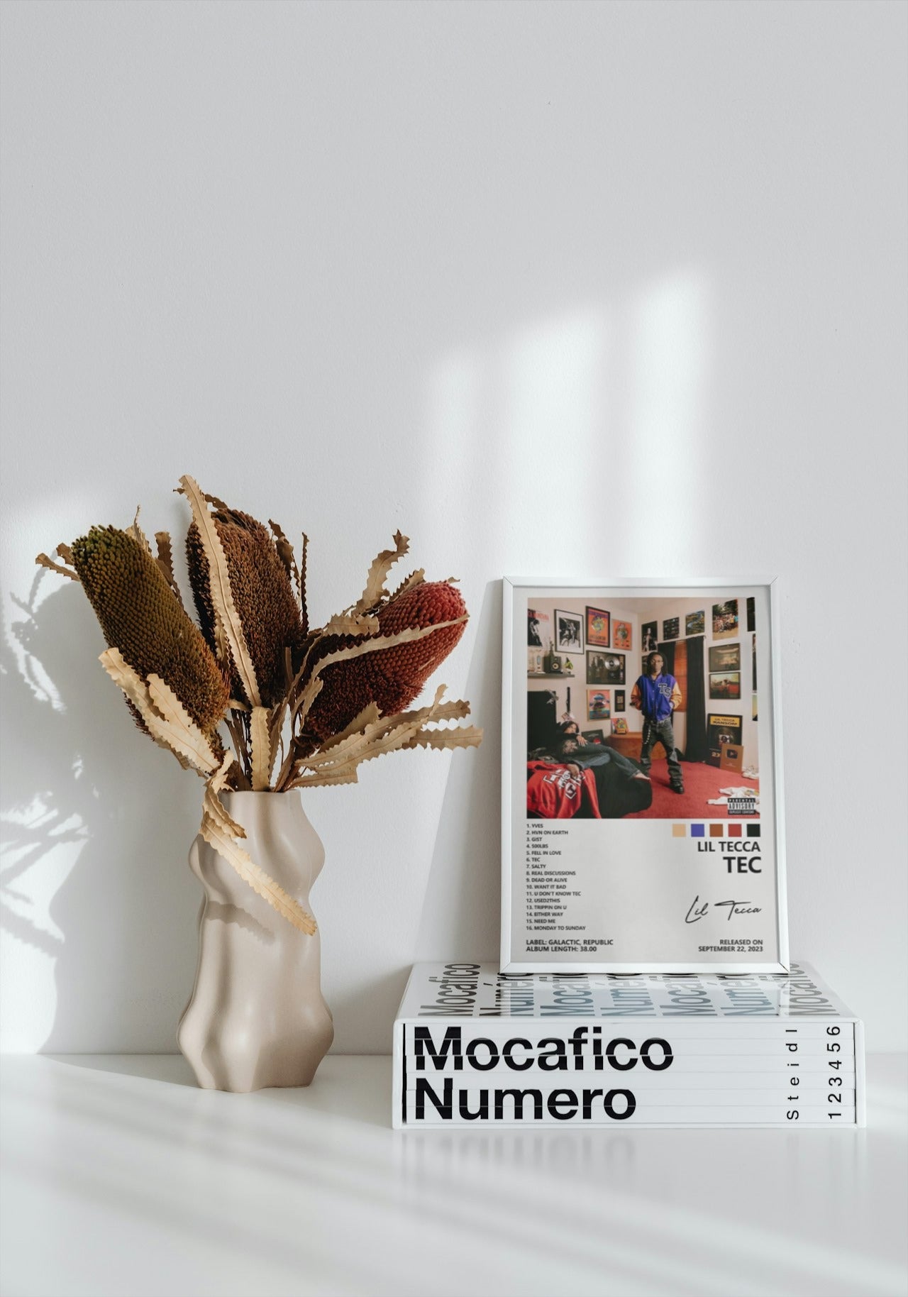 LIL TECCA "TEC" CANVAS POSTER