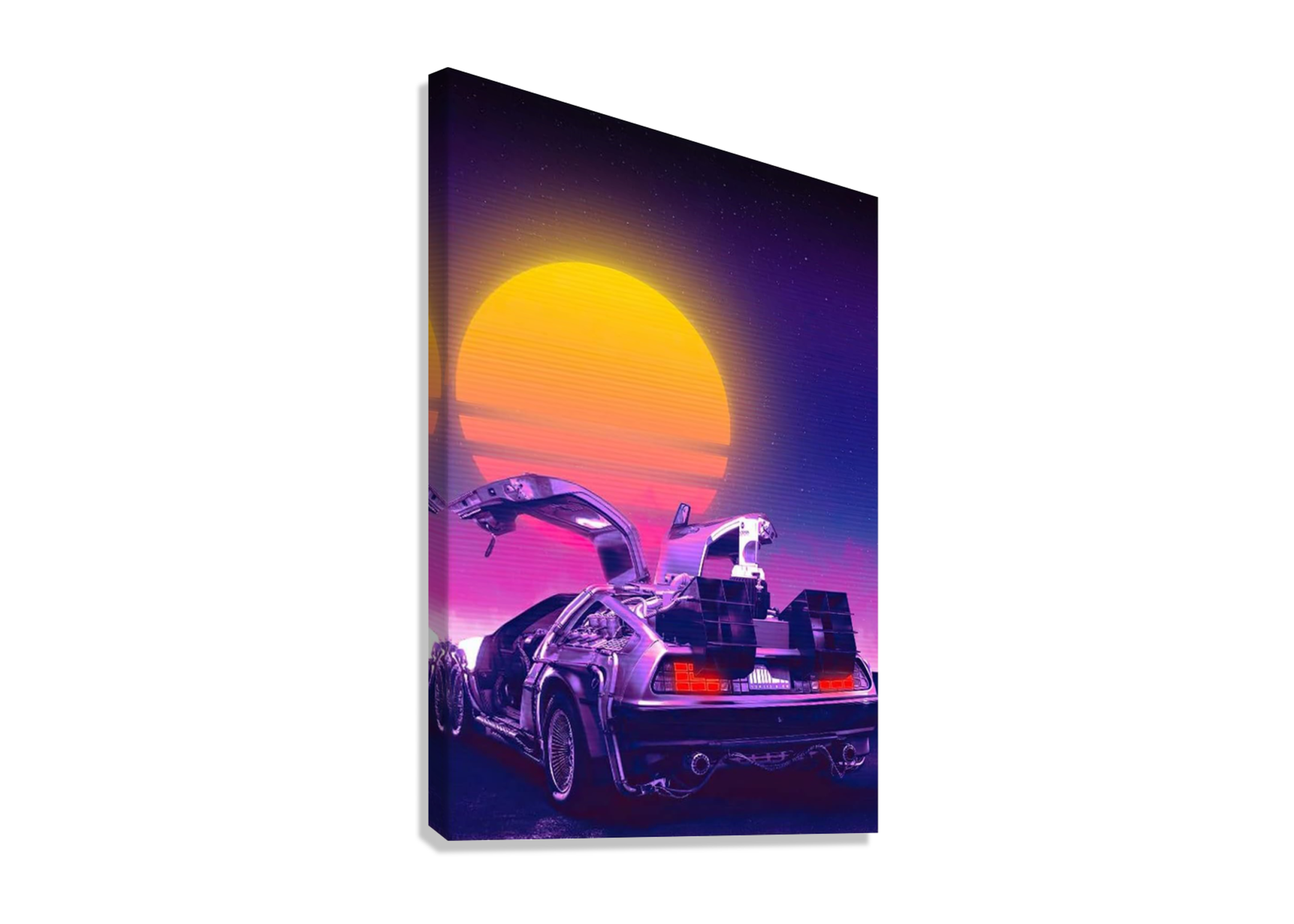 FUTURISTIC CAR CANVAS POSTER