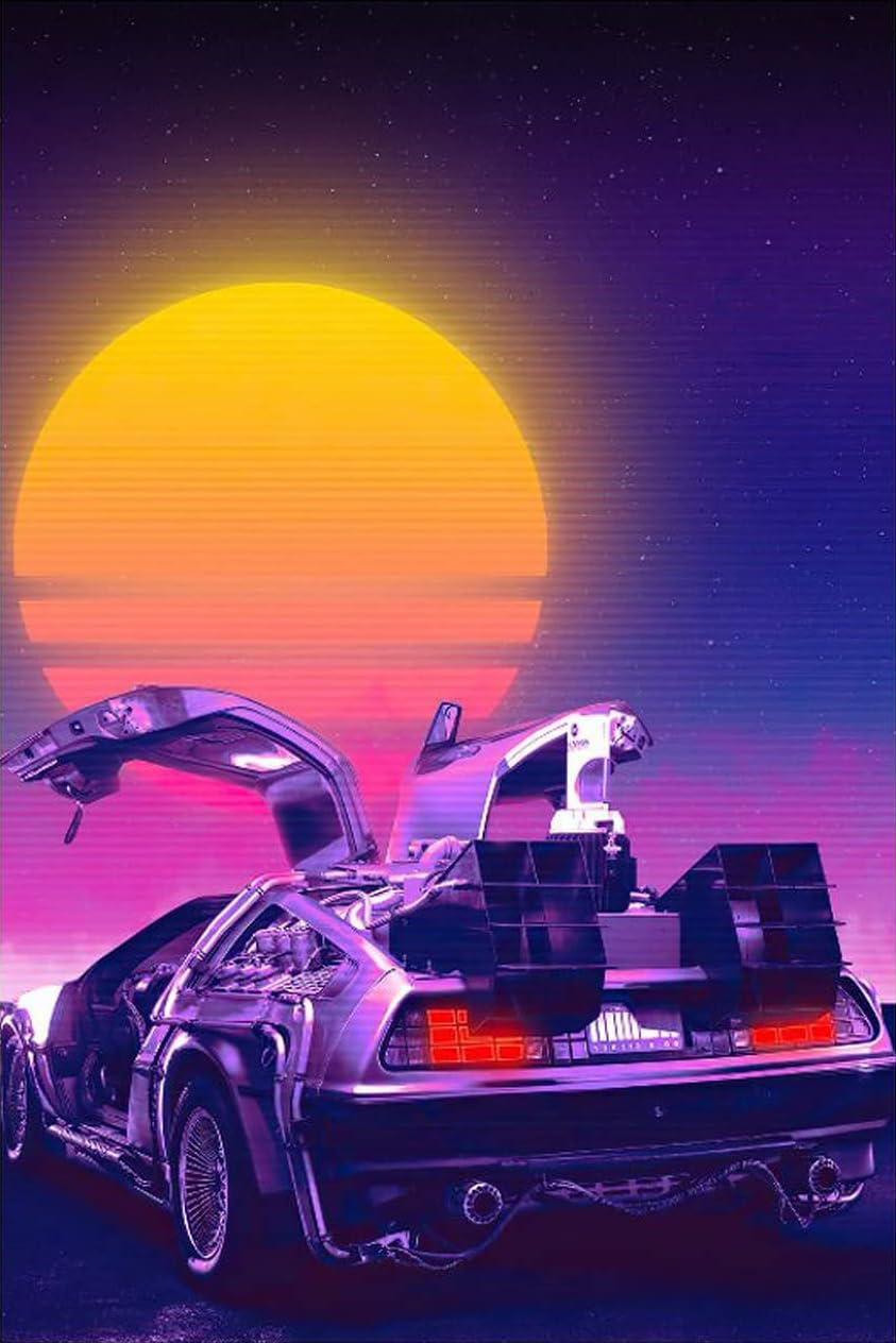 FUTURISTIC CAR CANVAS POSTER