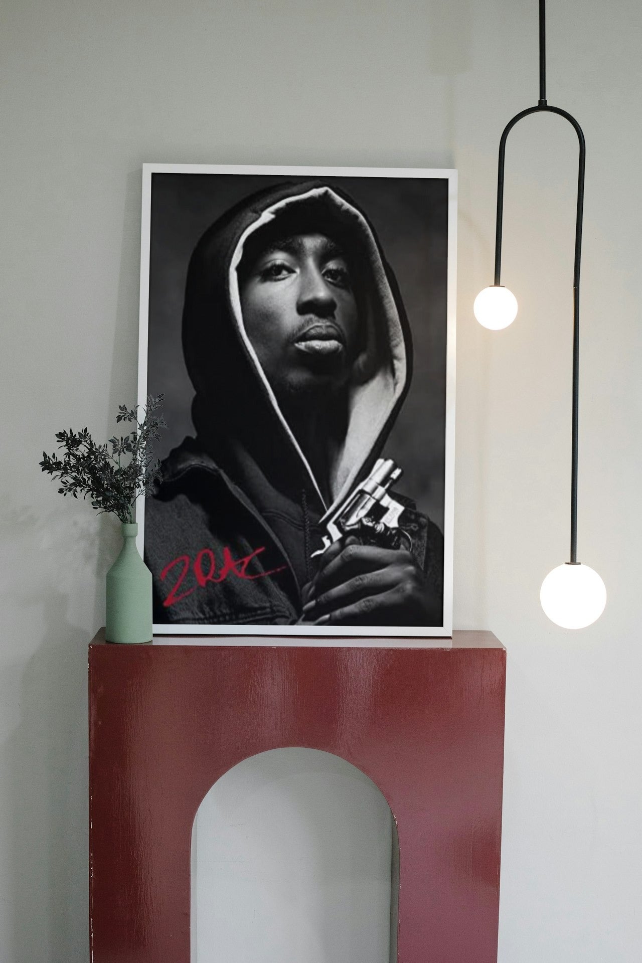 TUPAC SHAKUR CANVAS POSTER