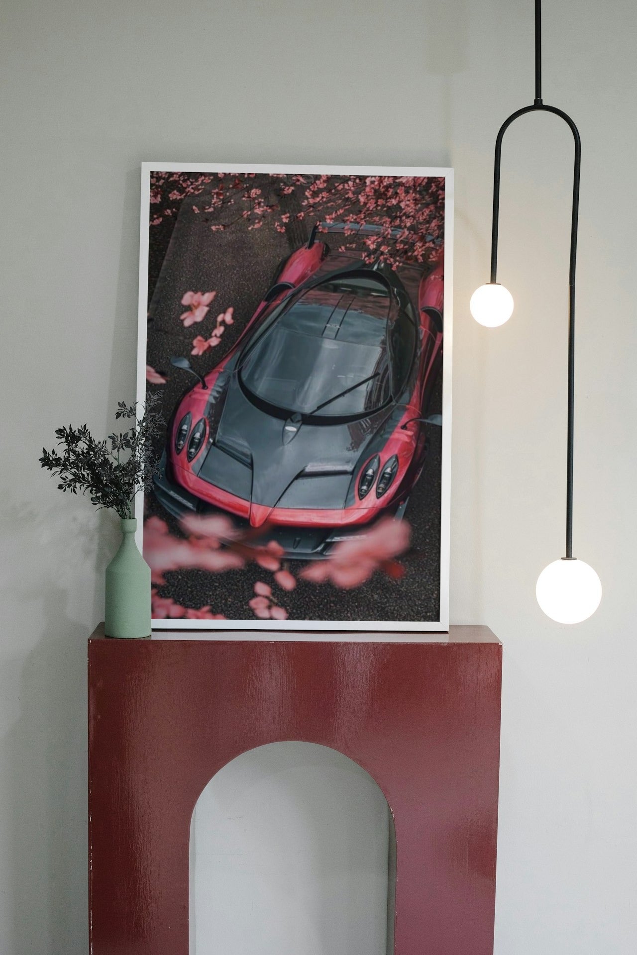 PAGANI HUAYRA CANVAS POSTER