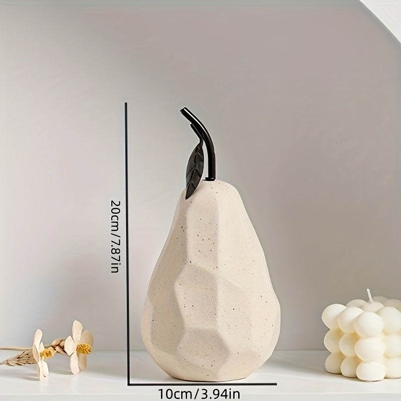 Tnessential Modern Clay Fruit Figurine 3D Decor
