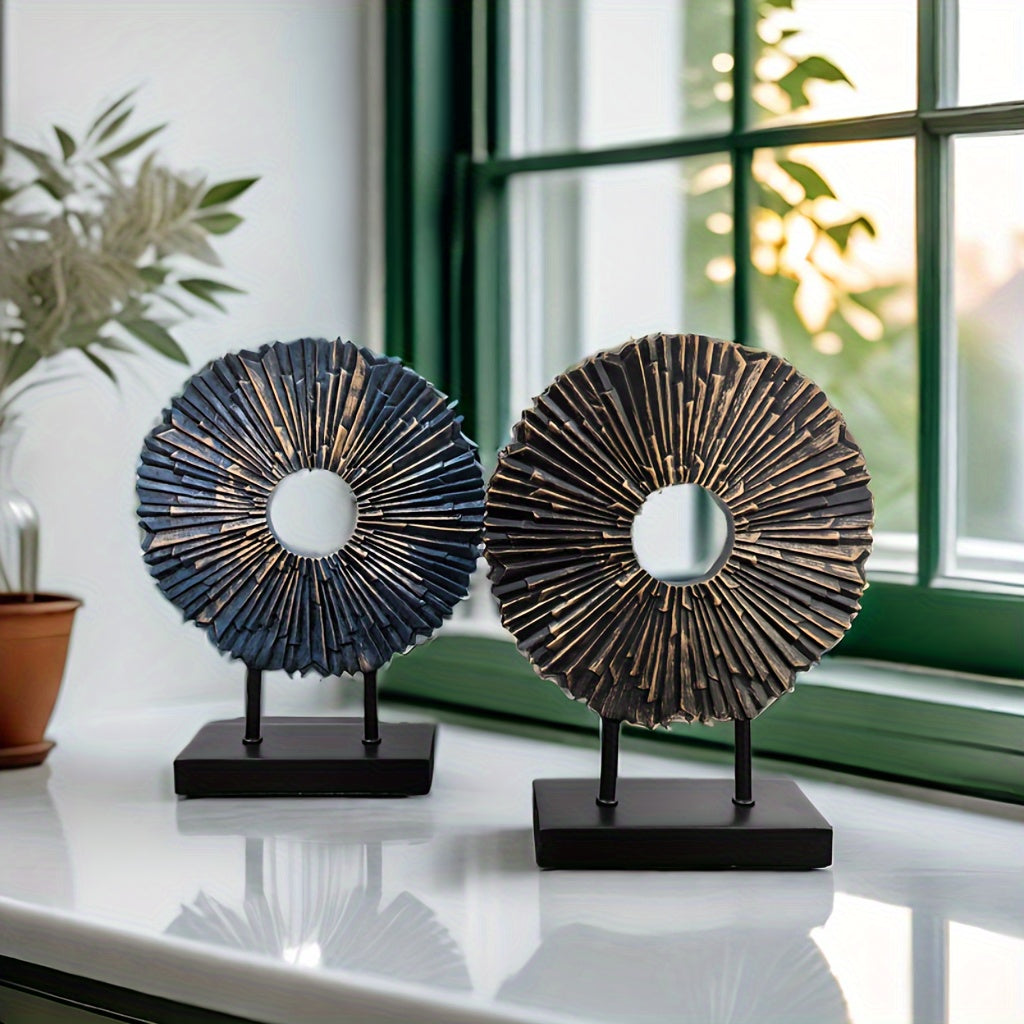 Tnessential Sunflower Jewelry Ornaments European American Model Room 3D Decor