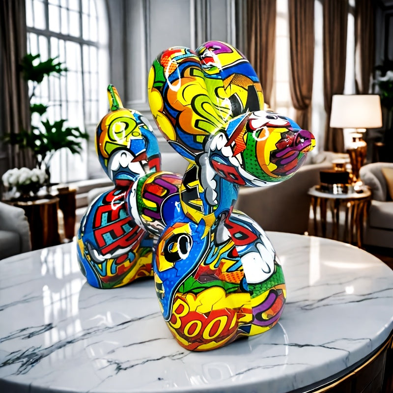 Tnessential Creative Resin Dog Decoration 3D Decor