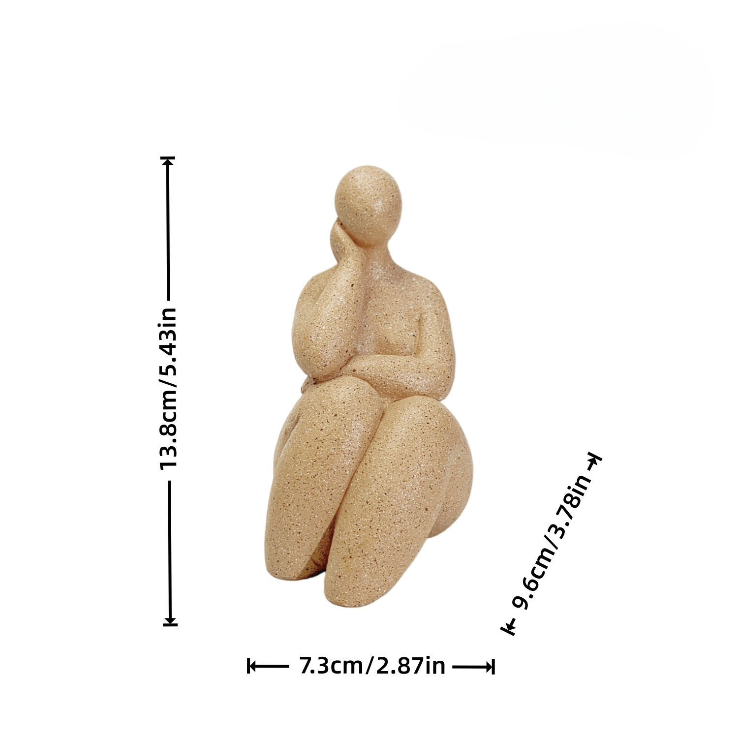 Tnessential Abstract Figure Sculptures and Statues 3D Decor