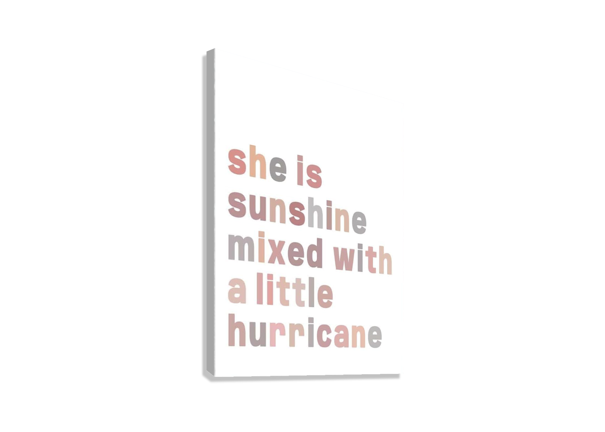 SHE IS SUNSHINE CANVAS POSTER