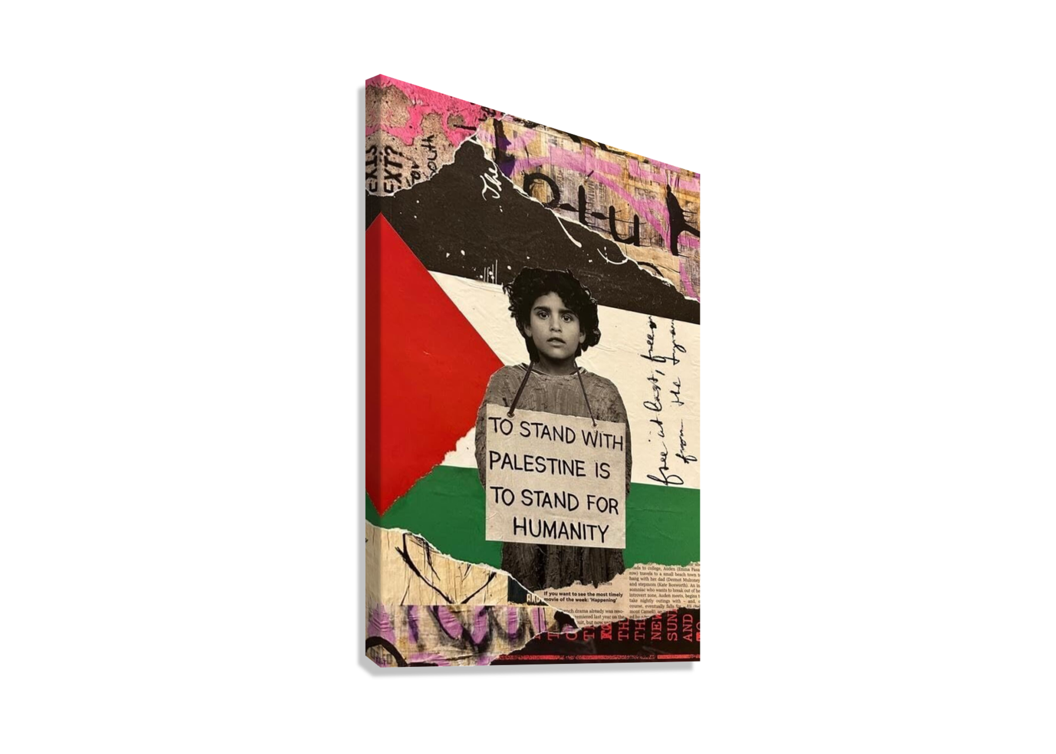 PALESTINE CANVAS POSTER