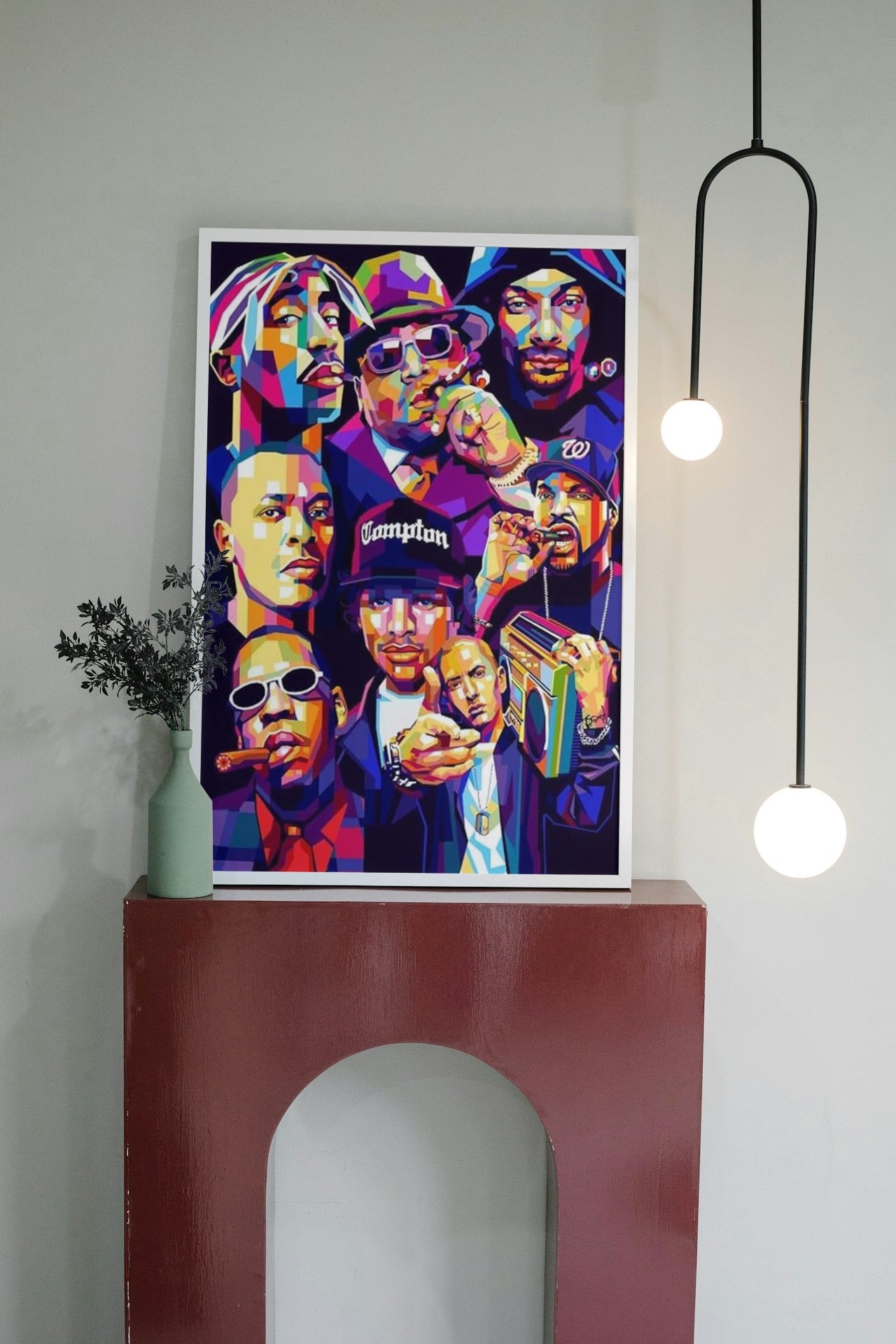 90'S RAP CANVAS POSTER