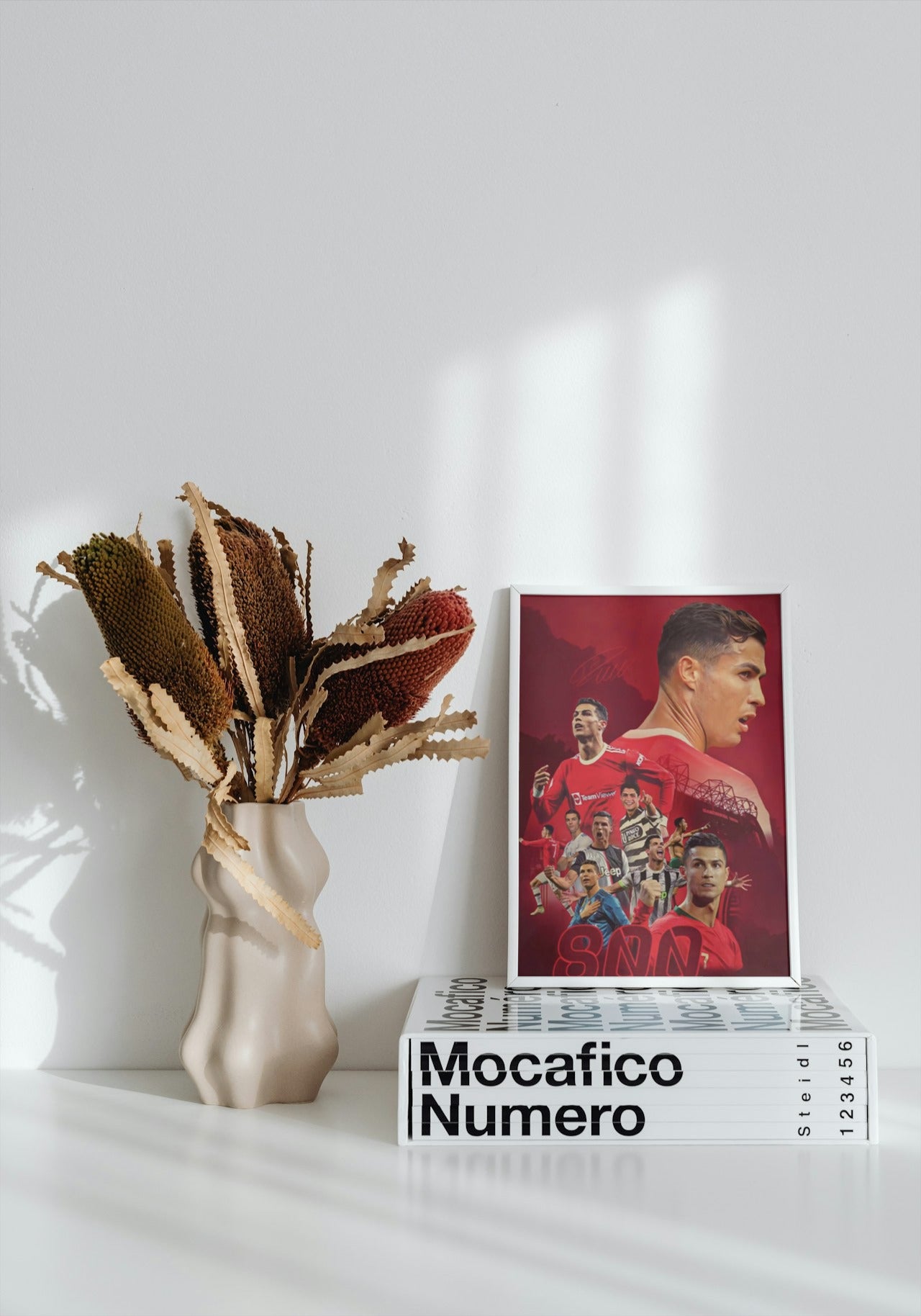 CRISTIANO RONALDO X MANCHESTER UNITED CANVAS POSTER