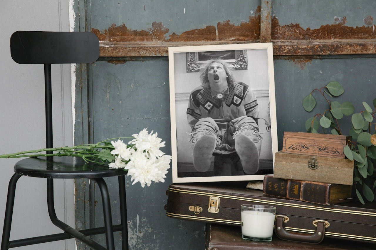 FUNNY BATHROOM CANVAS POSTER