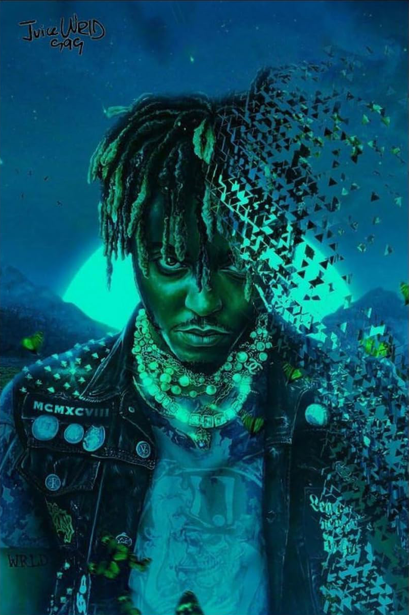 JUICE WRLD CANVAS POSTER