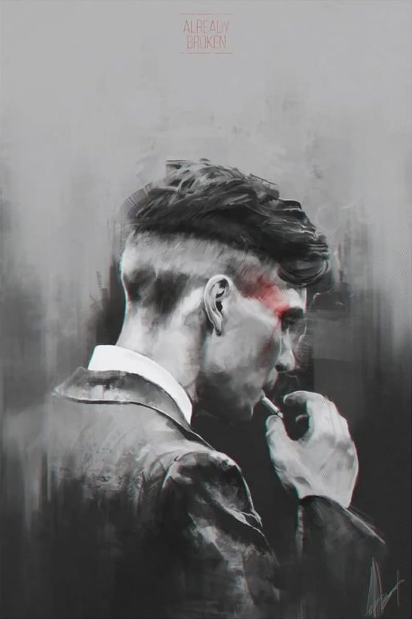 THOMAS SHELBY CANVAS POSTER