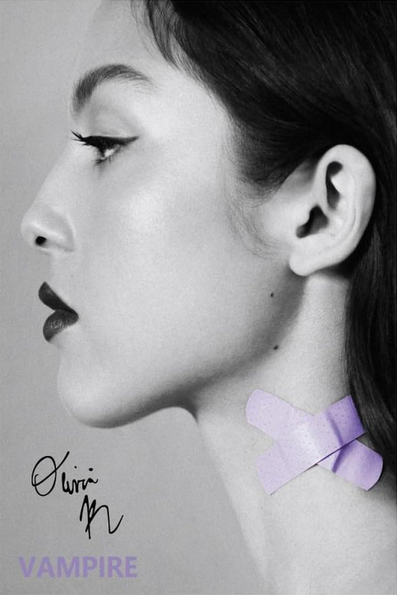 OLIVIA RODRIGO CANVAS POSTER