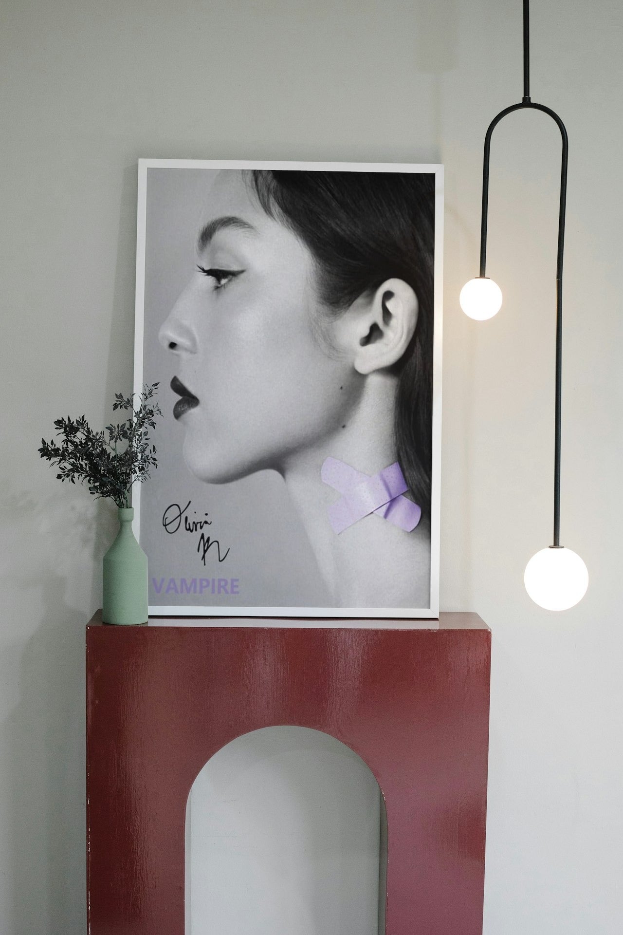 OLIVIA RODRIGO CANVAS POSTER