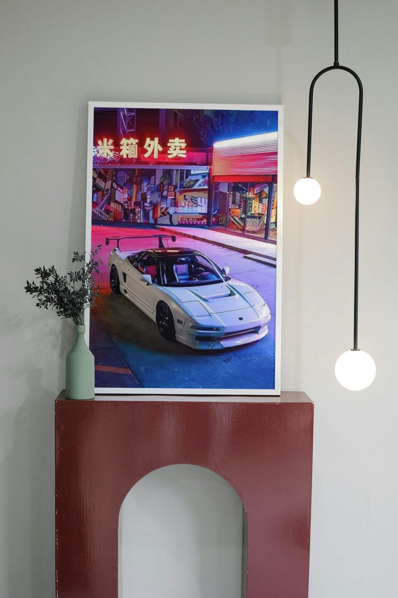 SUPERCAR CANVAS POSTER